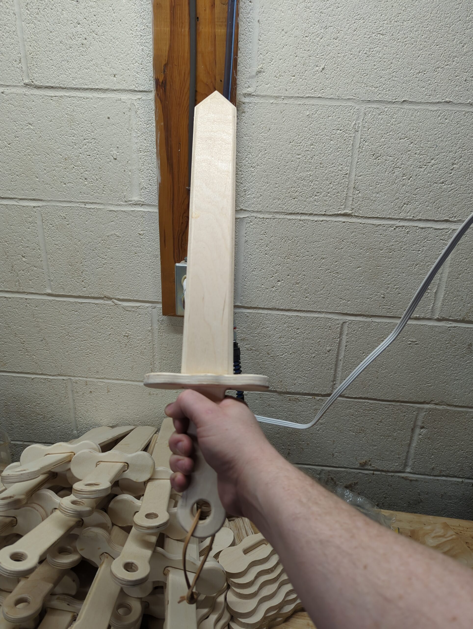 Get your swords from Terra Firma Woodcraft at Ravenwood!