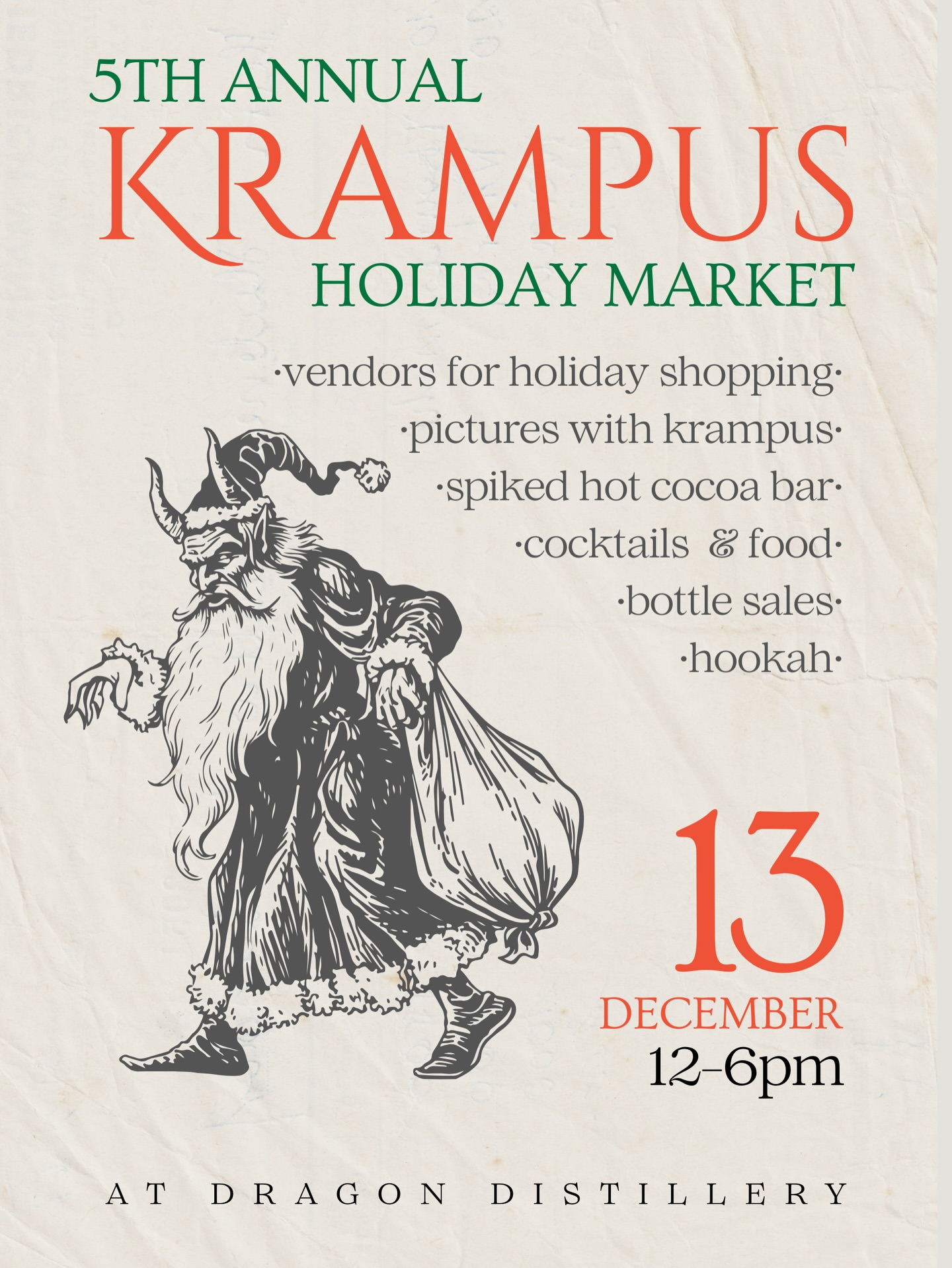 5th annual Krampus Holiday Market